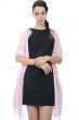 Cashmere & Seta cashmere donna platine rosa confetto 201 cm x 71 cm